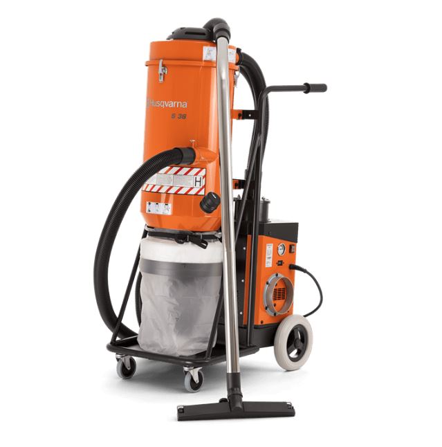 Industristøvsuger motoreffekt < 4 kW